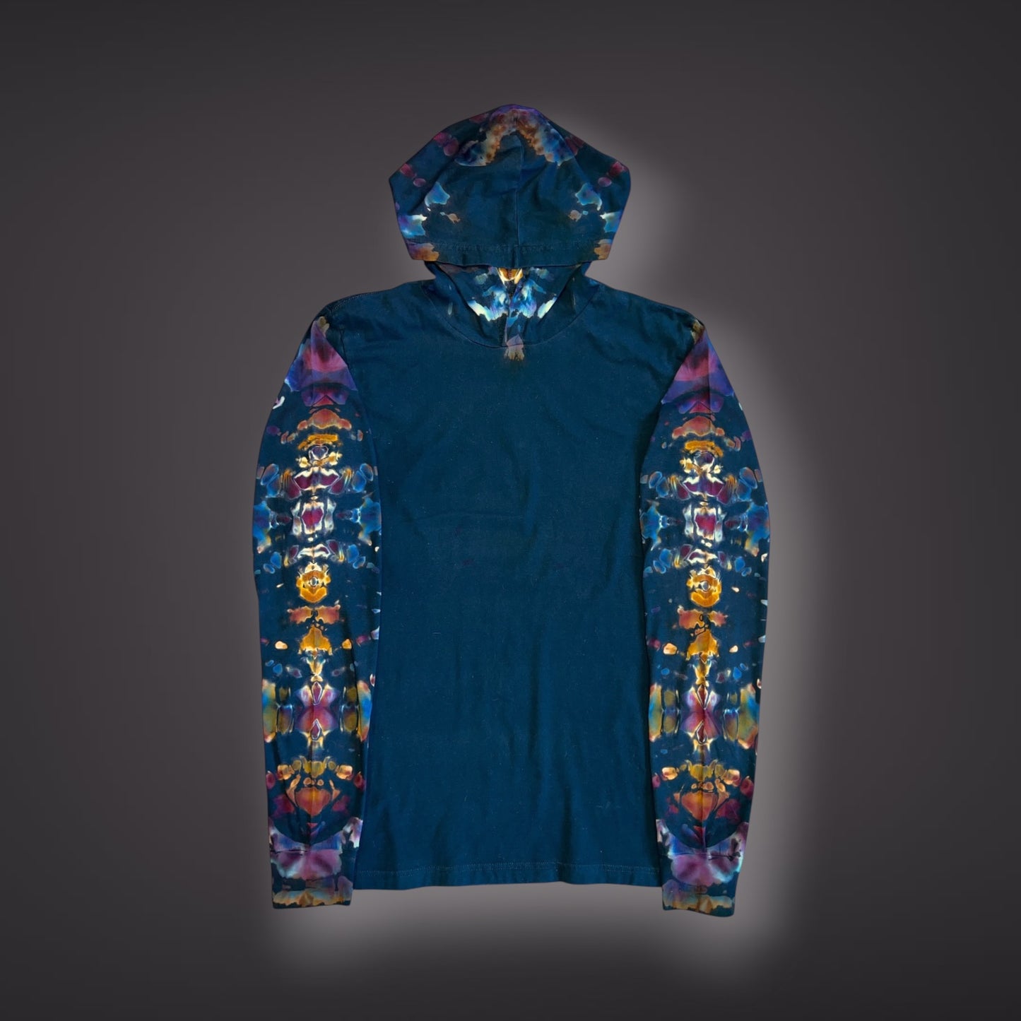 Adult Large - Got Your Back Hooded Long Sleeve Reverse - Spring Showers