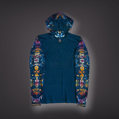 Adult Large - Got Your Back Hooded Long Sleeve Reverse - Spring Showers