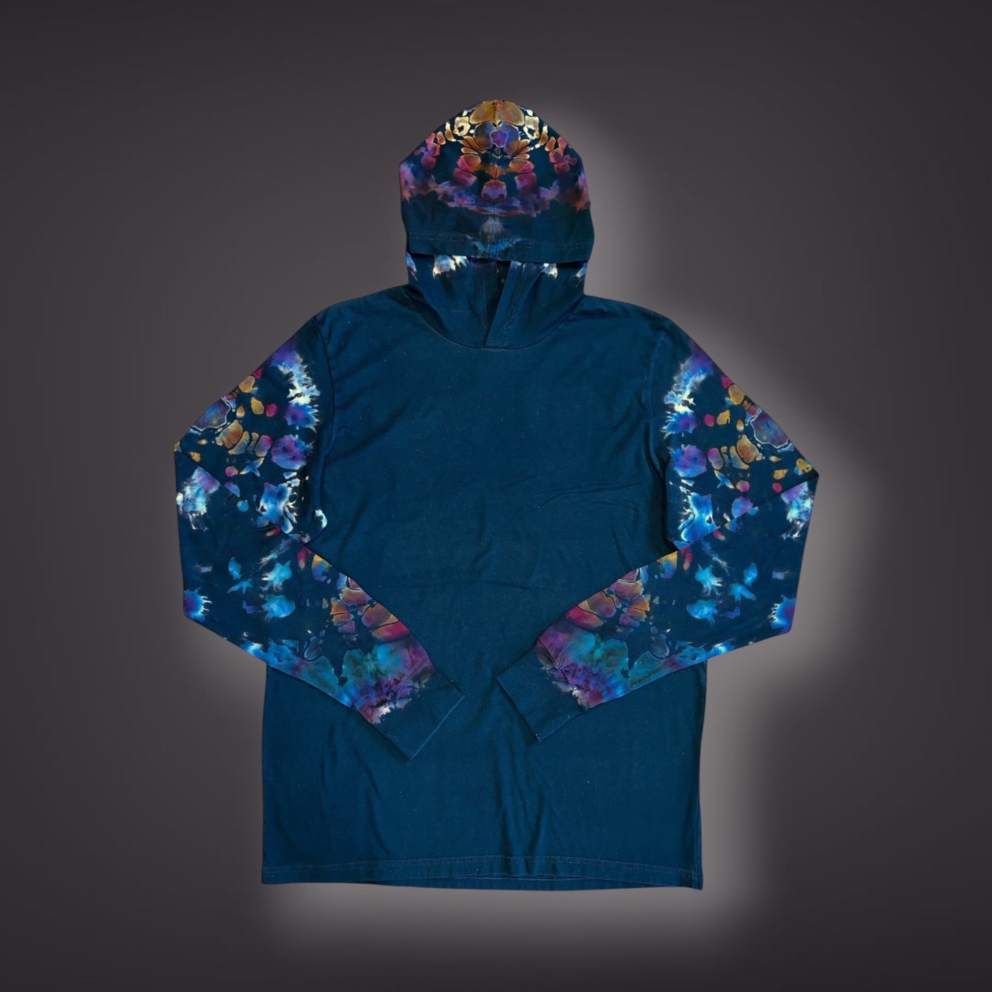 Adult XLarge - Got Your Back Hooded Long Sleeve Reverse - Spring Showers