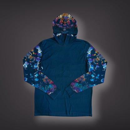 Adult XLarge - Got Your Back Hooded Long Sleeve Reverse - Spring Showers