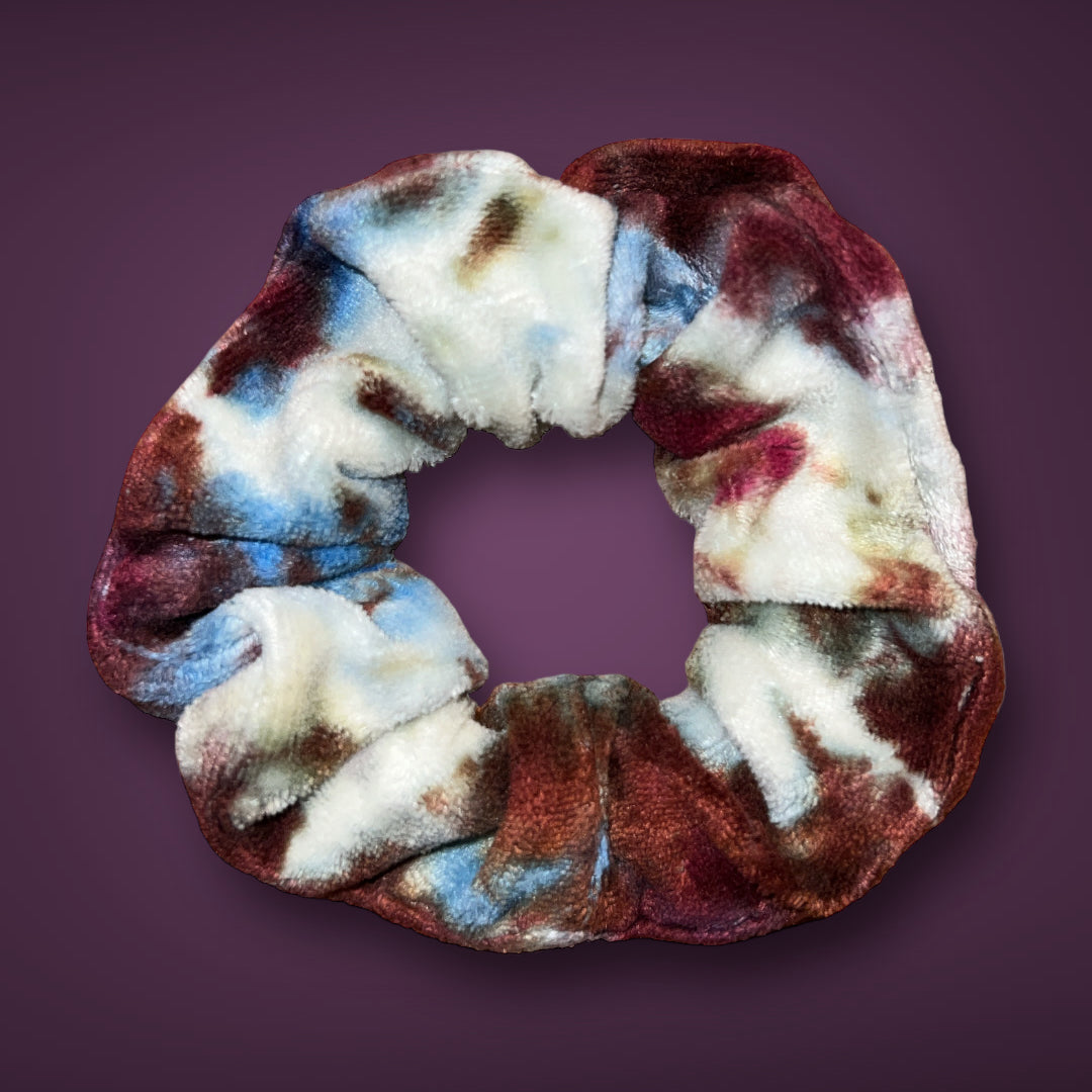 Bamboo Velour Hair Scrunchie - 6" Diameter