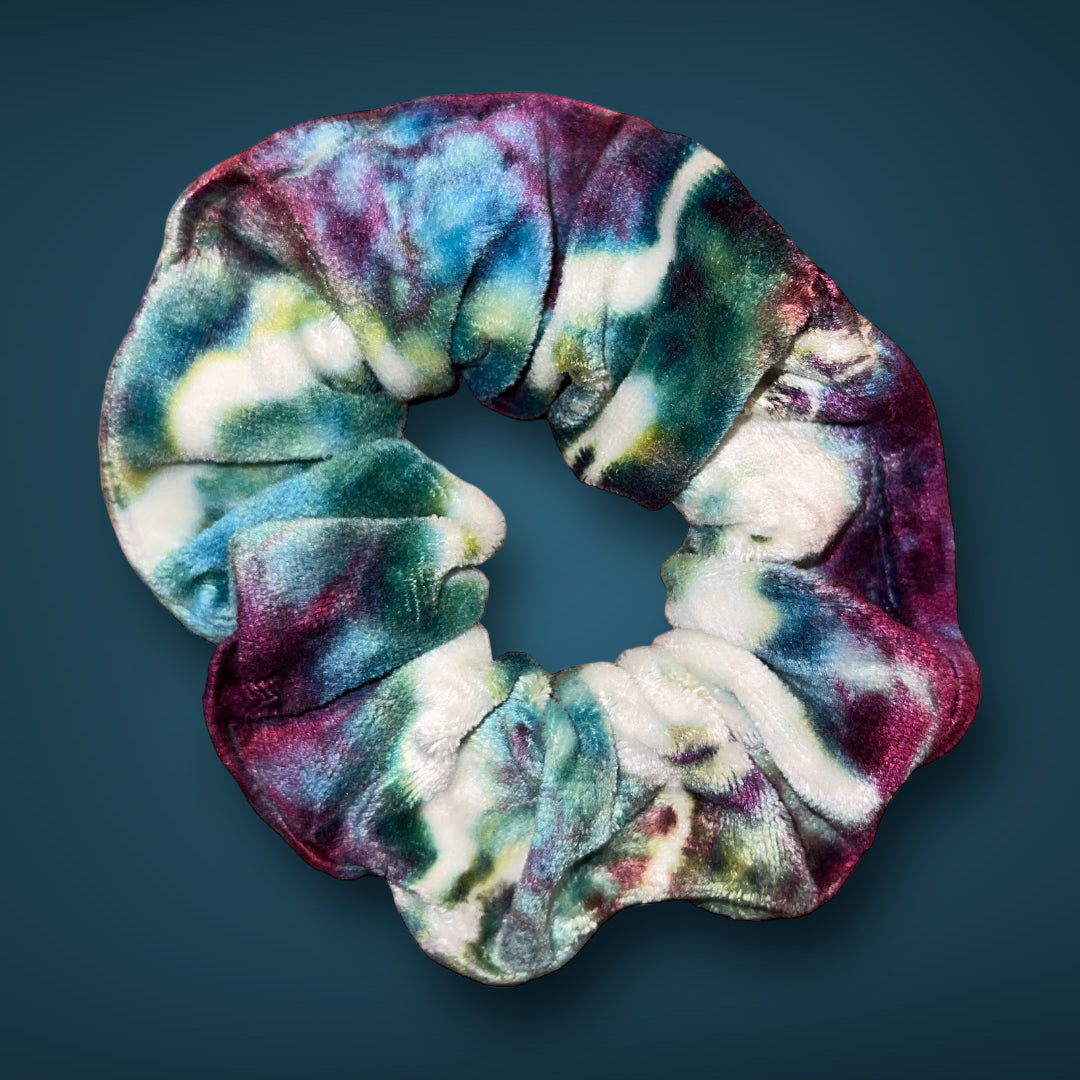 Bamboo Velour Hair Scrunchie - 6" Diameter