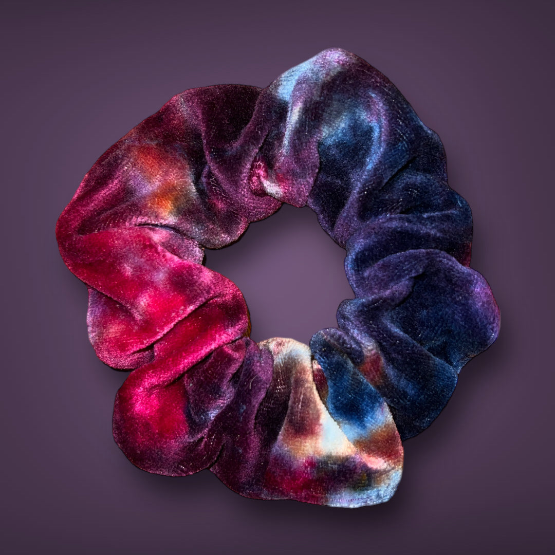 Bamboo Velour Hair Scrunchie - 6" Diameter