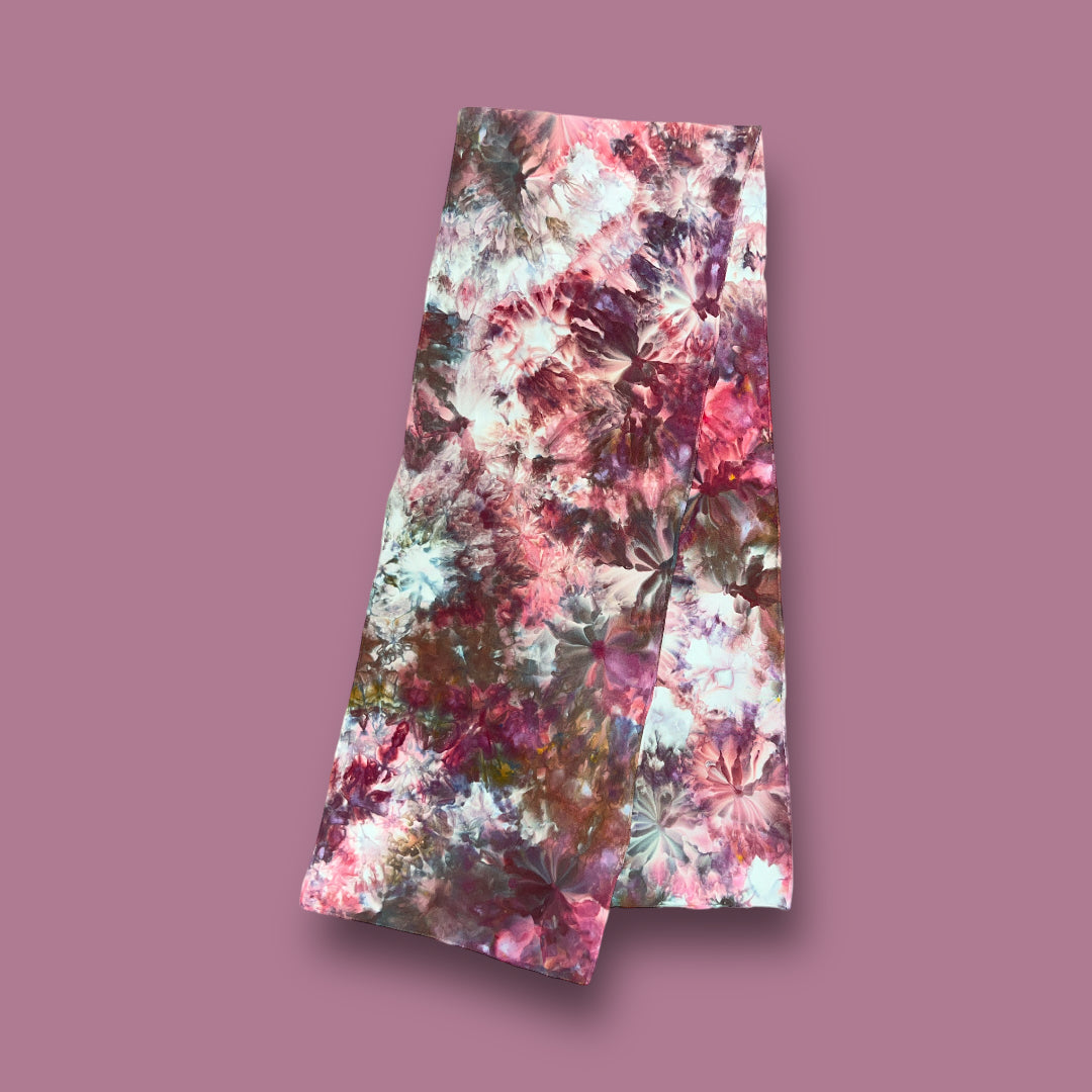 Wild Rose 8"x66" Bamboo Rayon Scarf