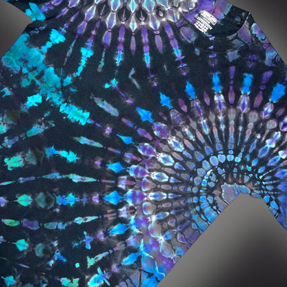 Adult Small - Lupine Fields Reverse Short Sleeve Shirt