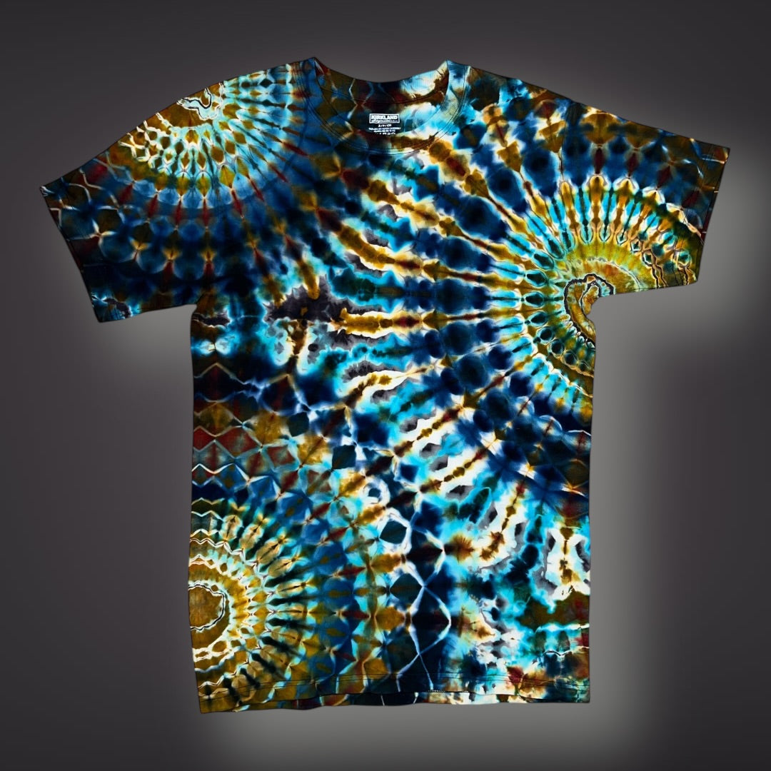 Adult Small - Montana Autumn Reverse Short Sleeve Shirt
