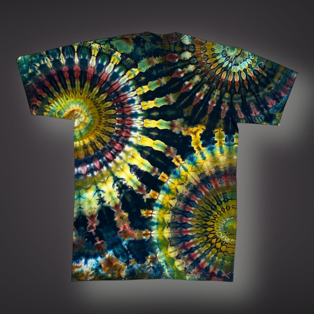 Adult Small - Sunflower Stunner Reverse Short Sleeve Shirt