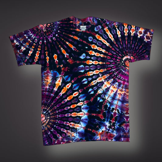 Adult Medium - Summer Sunset Reverse Short Sleeve Shirt