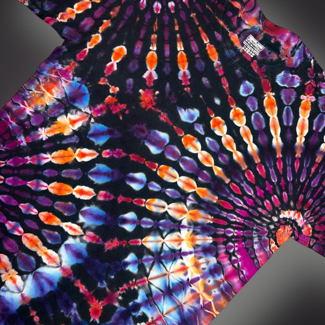 Adult Medium - Summer Sunset Reverse Short Sleeve Shirt