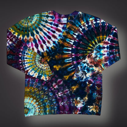 Adult Large - Montana Fall Sunset Reverse Long Sleeve Shirt