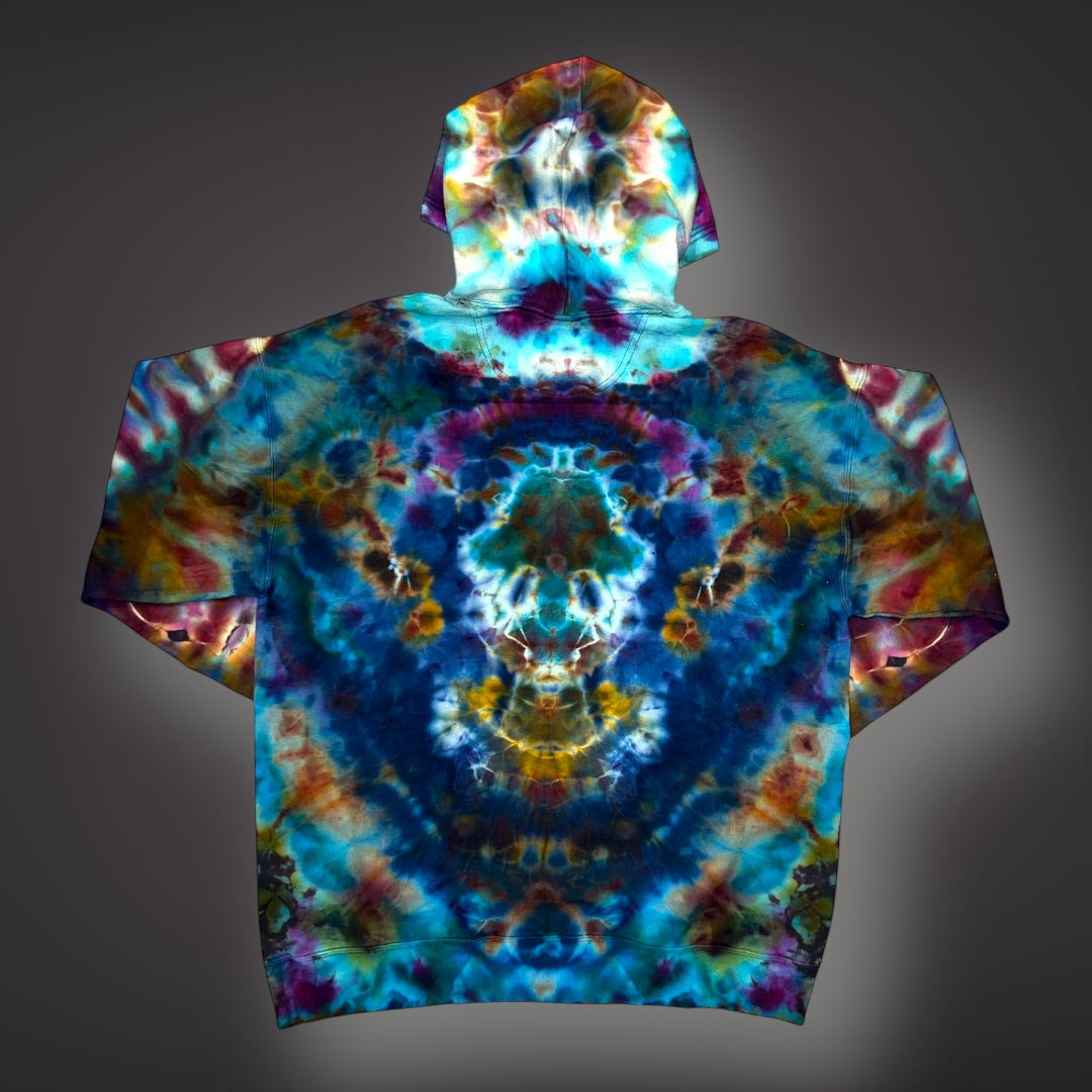 Adult Large - Fall Sunset Reverse Hoodie