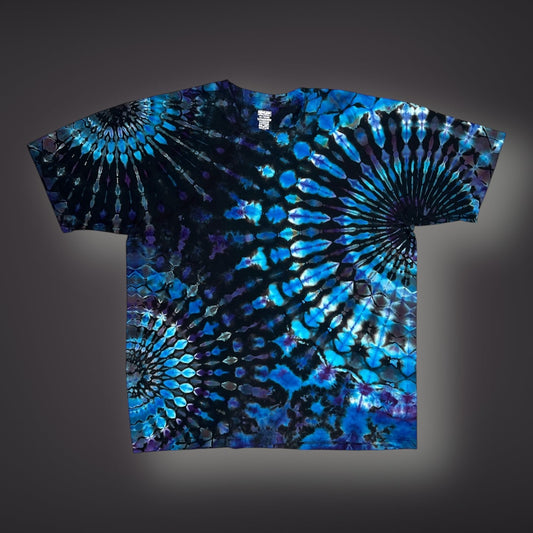 Adult XXLarge - Lupine Fields Reverse Short Sleeve Shirt