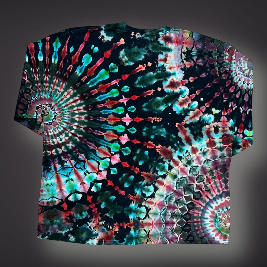 Adult 3XLarge - Patina and Copper Reverse Long Sleeve Shirt
