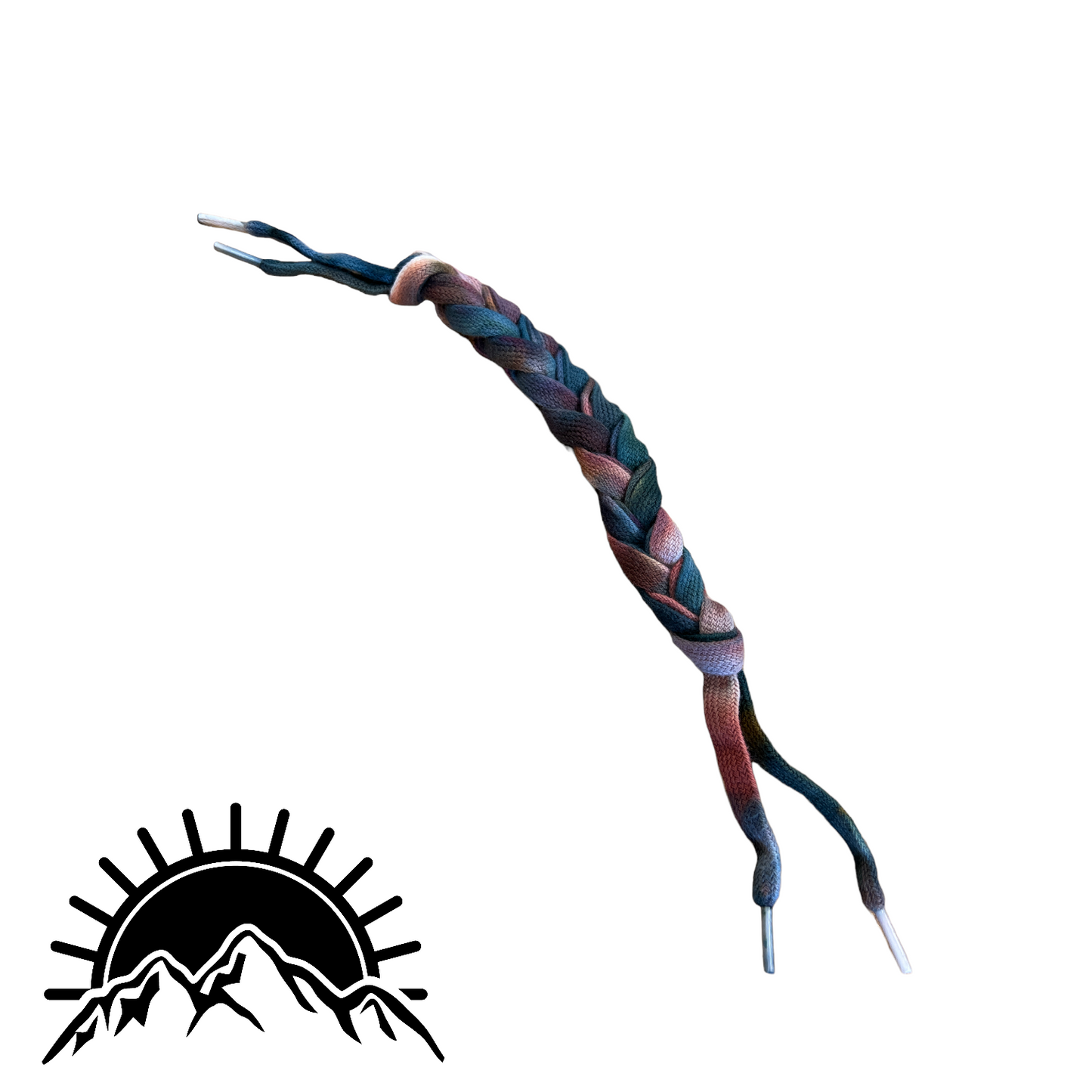 Ice Dyed Shoelaces - Flat