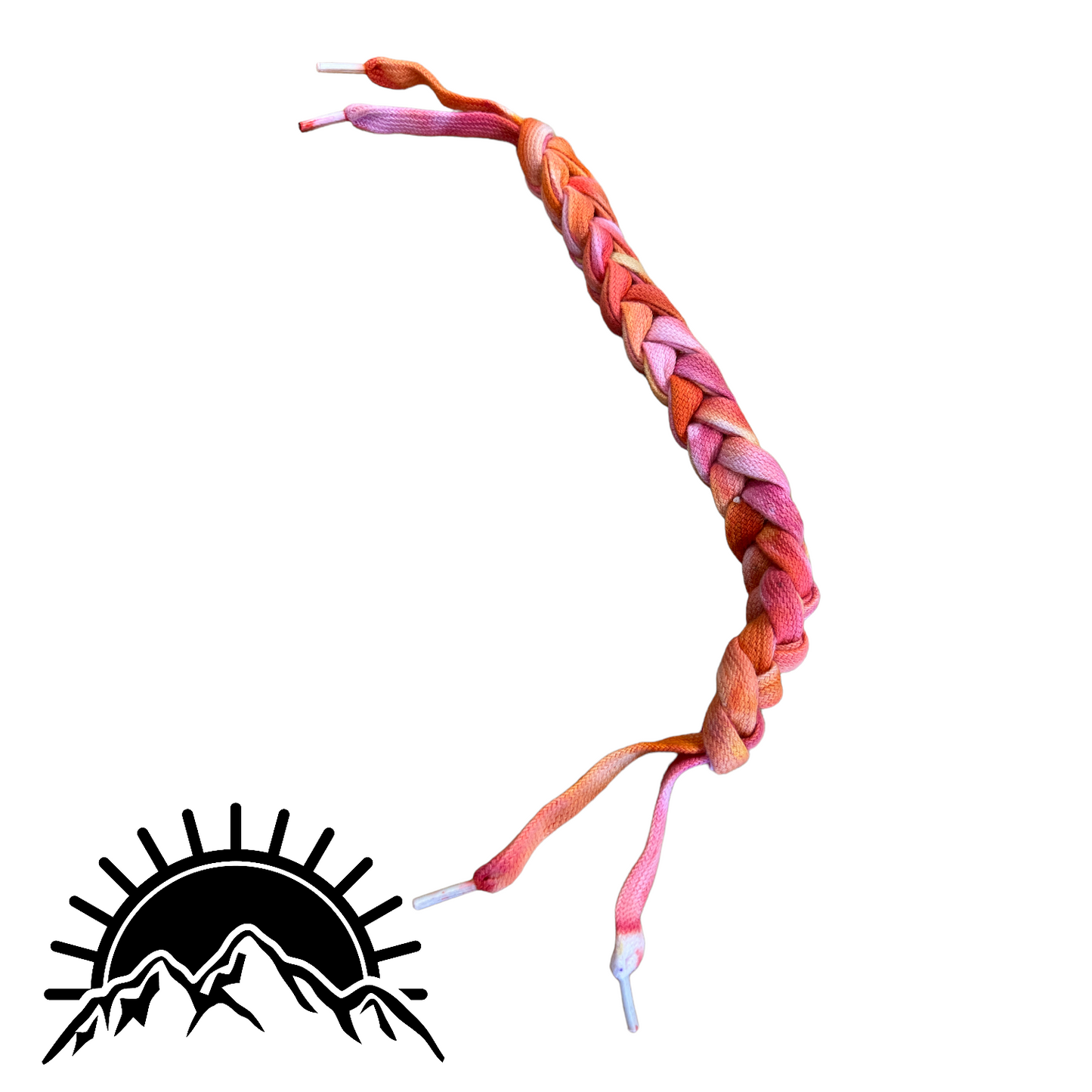 Ice Dyed Shoelaces - Flat