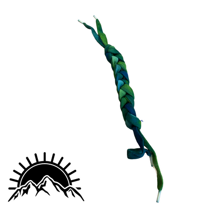 Ice Dyed Shoelaces - Flat