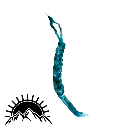 Ice Dyed Shoelaces - Flat